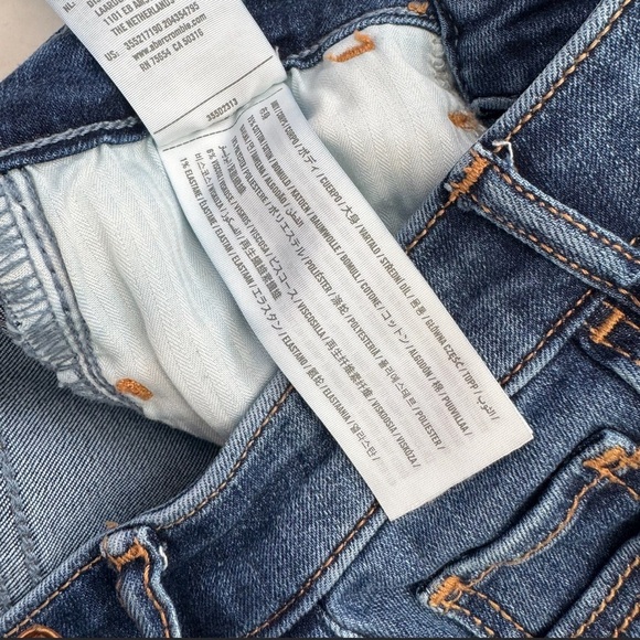 Hollister distressed “mid rise super skinny” ❤️ 0 Short - Picture 6 of 8